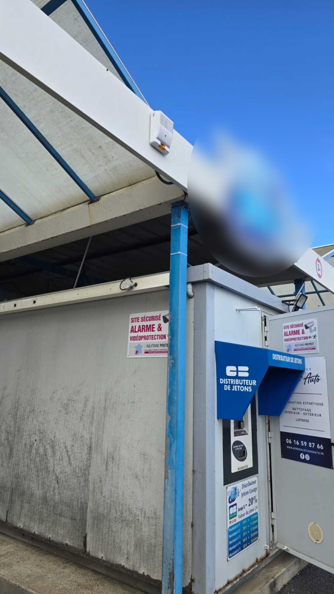 Sécurisation d&rsquo;une station de lavage à Libourne